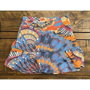 Dona Jo JoJo Skirt Skort Pleated Tennis Skirt 14.5" Multicolored Size 2 (Large)